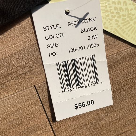 Napa Valley short black comfort waistband hidden elastic pull on 20W - Picture 9 of 16